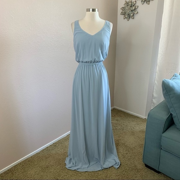 Show Me Your MuMu Kendall Maxi Bridesmaid Dress XS - Picture 3 of 16